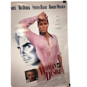 Original BO DEREK Movie Poster WOMAN OF DESIRE 1994 Advertising